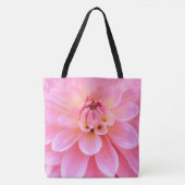 Mooie Dahlia (closeup) Tote Bag (Voorkant)