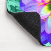 Mooie Dahlia Flower Muismat Mat (Hoek)