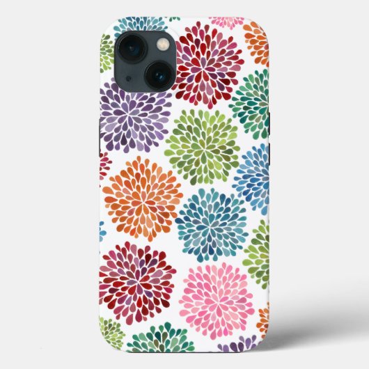 Mooie Dahlia Flowers Apple Iphone Case Mate (Achterkant)