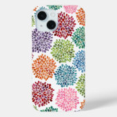 Mooie Dahlia Flowers Iphone Case Mate (Achterkant)