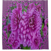 Mooie Dahlias..... Douchegordijn (Voorkant)