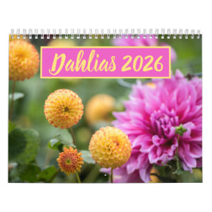 Mooie Dahlias Fotografie 2023 Kalender