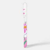 Mooie Daisies aangepaste monogram telefoondoosjes Case-Mate iPhone Case (Achterkant / Links)