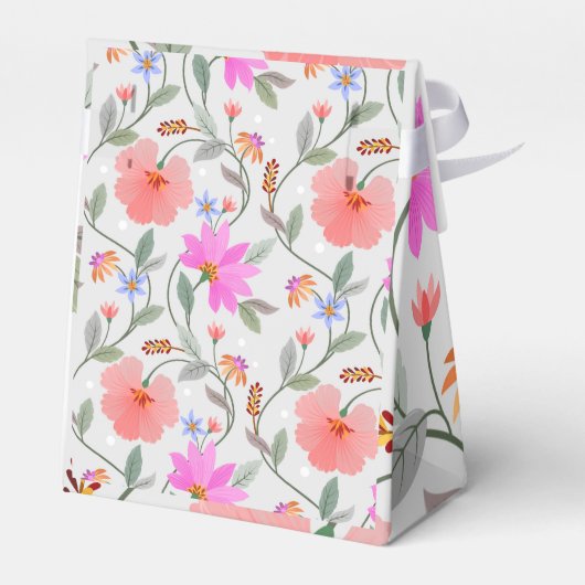 Mooie Daisy Blossom Bedankdoosjes (Achterkant)