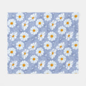 Mooie Daisy Custom fleece deken, medium Deken (Voorkant (Horizontaal))