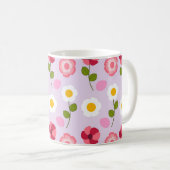 Mooie Daisy Flower Keramische Mok 11 oz (Voorkant rechts)