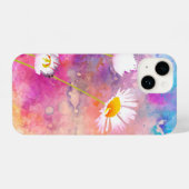 Mooie Daisy Garden Flower Floral Art iPhone Hoesje (Achterkant horizontaal)