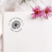 Mooie Daisy Simple Mopern uit de bibliotheek van Rubberstempel