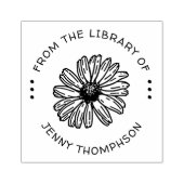 Mooie Daisy Simple Mopern uit de bibliotheek van Rubberstempel (Afrduk)