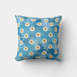 Mooie Daisy Waterverf Modern Sierkussen