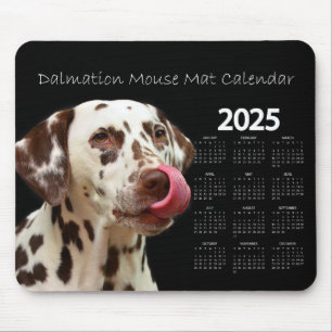 Mooie Dalmatische Hond 2025 Kalender Muismat