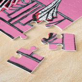 Mooie dame 2 puzzels (Zijkant)