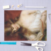 mooie dame, albert lynch, belle époque schilderij tissuepapier (Craft)