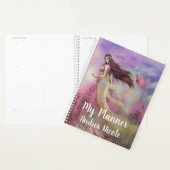 Mooie dame en vlinder planner (Display)
