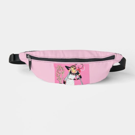 Mooie dame fanny pack heuptasje (Voorkant)
