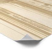 Mooie dame in witte jurk esthetische kunst aan de poster (Hoek)