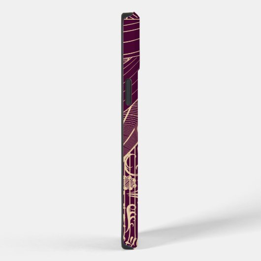 Mooie dame met gitaar Case-Mate iPhone case (Achterkant / Rechts)