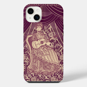 Mooie dame met gitaar