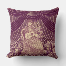 Mooie dame met gitaar