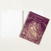 Mooie dame met gitaar planner (Display)