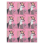 Mooie dame tafelkleed (Voorkant)