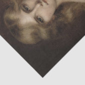 mooie dame van albert lynch , belle époque , victo tissuepapier (Detail)