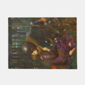 Mooie dame zonder medelijden deurmat (Voorkant)