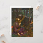 Mooie dame zonder medelijden kaart (Voorkant / Achterkant in situ)