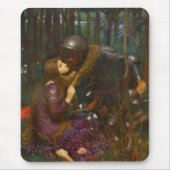 Mooie dame zonder medelijden muismat (Voorkant)