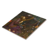 Mooie dame zonder medelijden tegeltje (Zijkant)