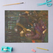 Mooie dame zonder medelijden tissuepapier (Craft)