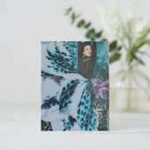 Mooie Dames Mode Collage Briefkaart (Staand voorkant)
