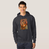 Mooie damesprofiel - Mucha Hoodie (Voorkant volledig)