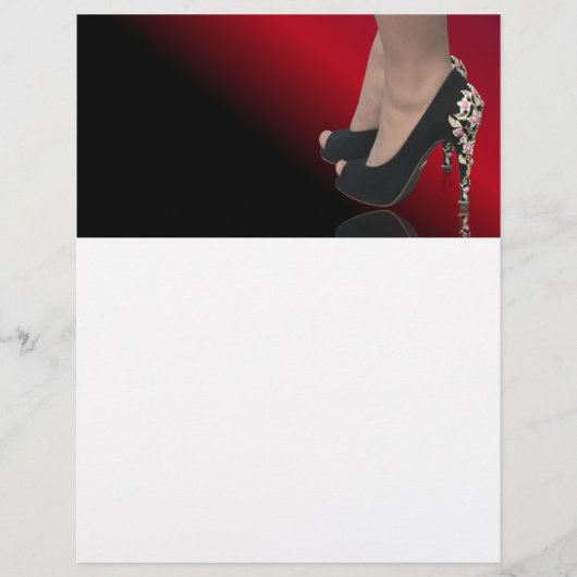 Mooie damesschoenen flyer (Voorkant)