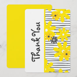 Mooie Dankkaart Mooie Bloemige Dankbrief Bedankkaart