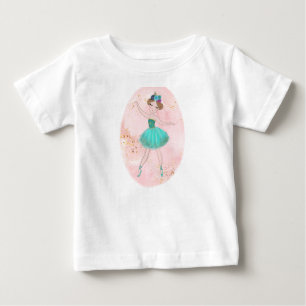 Mooie dansende ballerina T-shirt