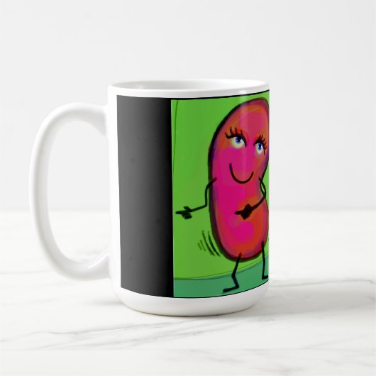 Mooie dansende nier Mok (Links)