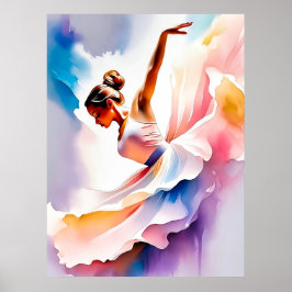 Mooie danser poster