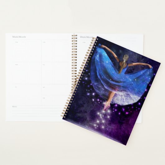 Mooie Danseres Illustratie Planner (Display)