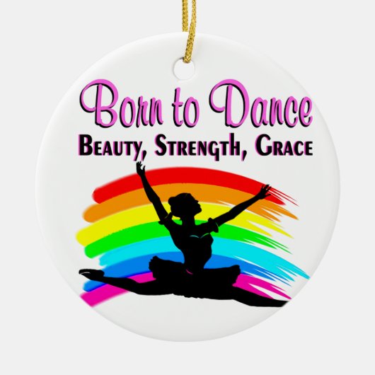 MOOIE DANSERES KERAMISCH ORNAMENT (Voorkant)