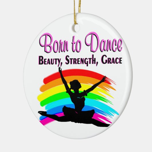 MOOIE DANSERES KERAMISCH ORNAMENT (Links)