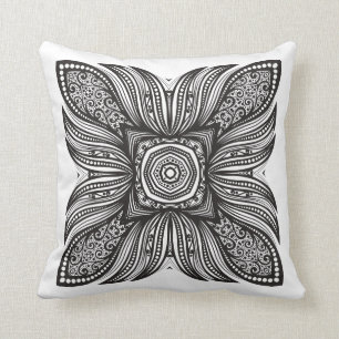 Mooie decor vierkante Doodle Kussen
