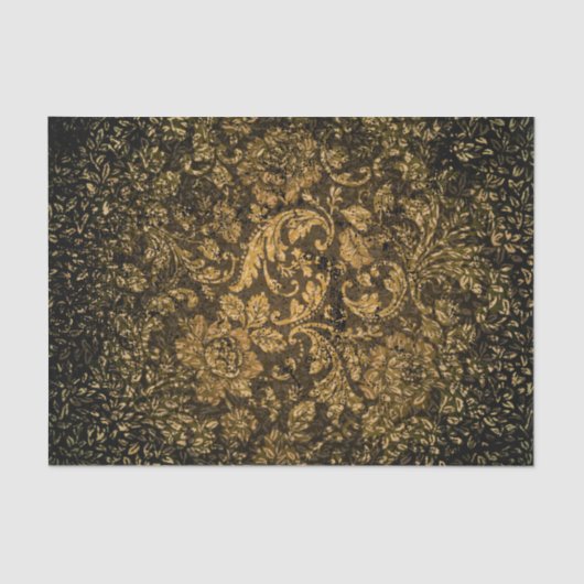 Mooie decoratieve demask tissuepapier (Voorkant)