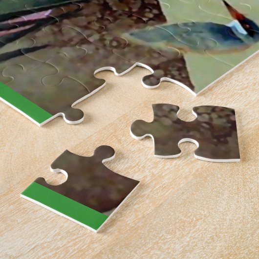Mooie decoratieve oosterse kunst Puzzle Legpuzzel (Zijkant)