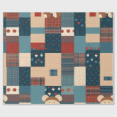 Mooie decoratieve oprechte chique Vaderdag Cadeaupapier (Vlak)