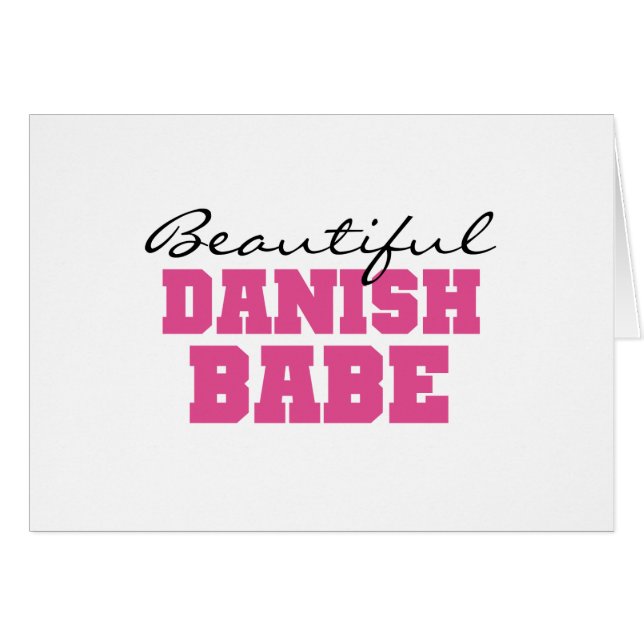 Mooie Deense baby (Voorkant Horizontaal)