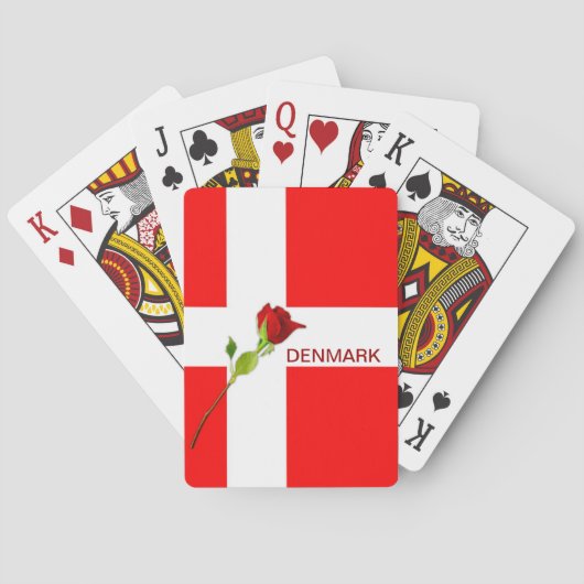 Mooie Deense speelkaarten! Speelkaarten (Achterkant)