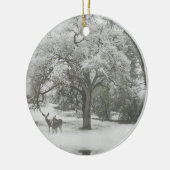 Mooie deer in het Ornament Sneeuwbroodjes (Links)