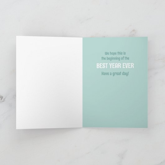 Mooie delicate zen doodle bloem CC1276 Verjaardag Kaart (Binnen)