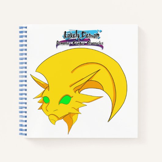 Mooie Demon: Demonic-Reaper Chronicles SketchBook Notitieboek (Voorkant)